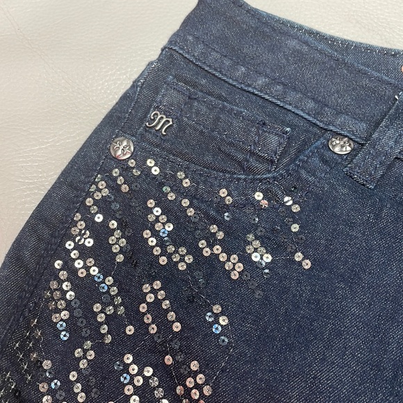 Miss Me Sequence Jeans Signature Super Skinny, Size 29 - Picture 7 of 8